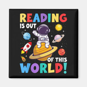 Imã Leitura Está Fora Deste Mundo Livros Engraçados No