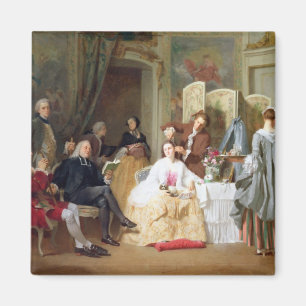 Imã Leitura "Manon Lescaut" de Prevost do Abbe, 1856