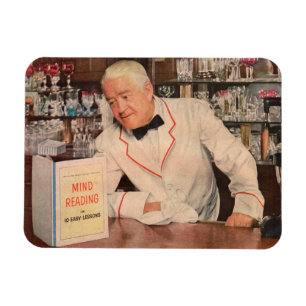 Ímã leitura mental no bar