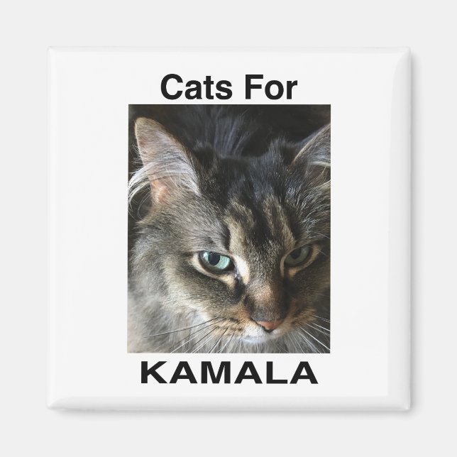 Imã Lelo Cats para Kamala (Frente)