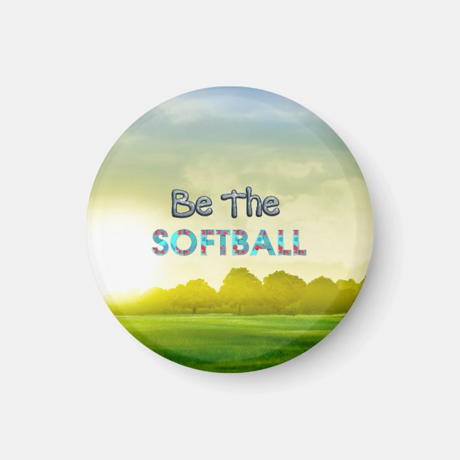 Imã Lema de Softball TOP (Frente)