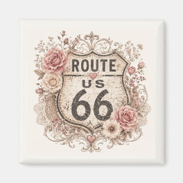 Imã Lembrança Boho Shabby Chic da Estrada Mãe