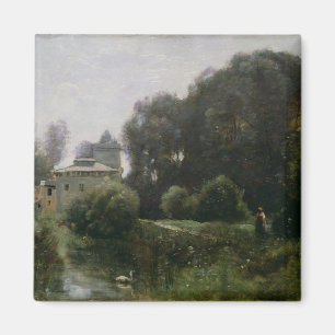 Imã Lembrança da casa de campo Borghese, 1855