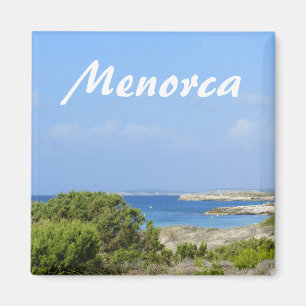 Imã Lembrança da costa de Menorca