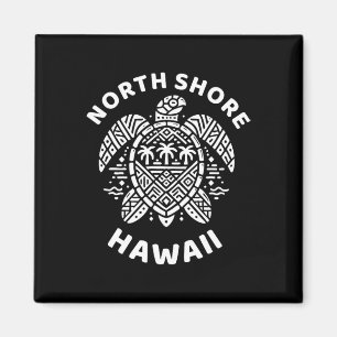 Imã Lembrança da Costa Norte de Oahu Havaí Havaiano Su
