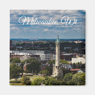 Imã Lembrança da lembrança de Milwaukee, Wisconsin