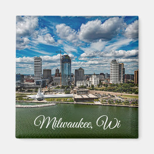 Imã Lembrança da lembrança de Milwaukee, Wisconsin