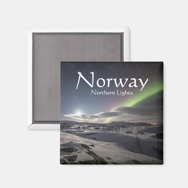 Imã Lembrança da Noruega (Front/Back)