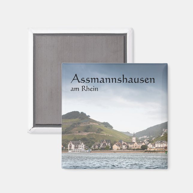 Imã Lembrança de Assmannshausen (Front/Back)