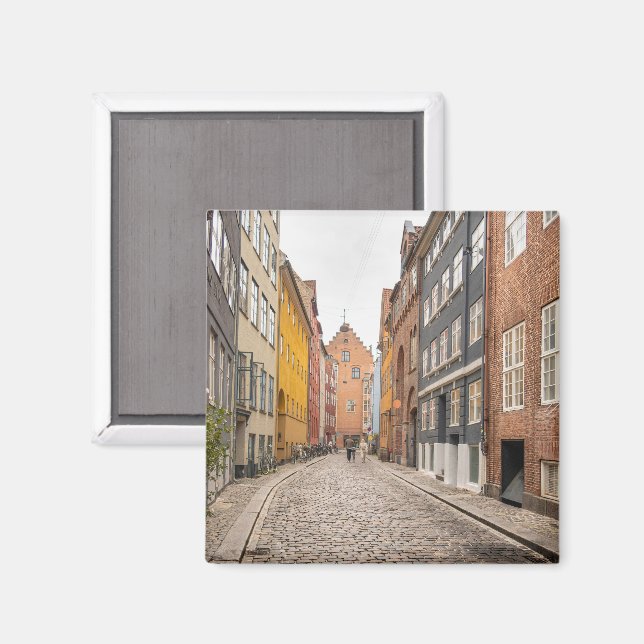 Imã Lembrança de Copenhague Dinamarca (Front/Back)