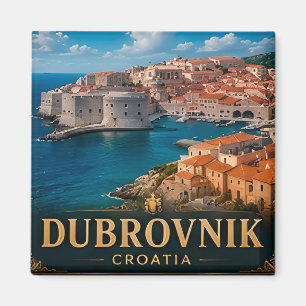 Imã 🧲 Lembrança de Férias em Dubrovnik Croácia Para V