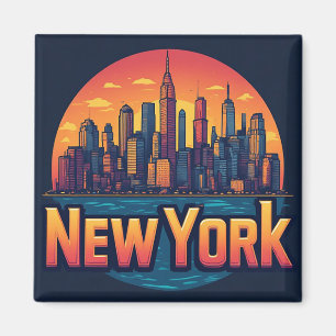 Imã 🗽 Lembrança de Férias em Nova York