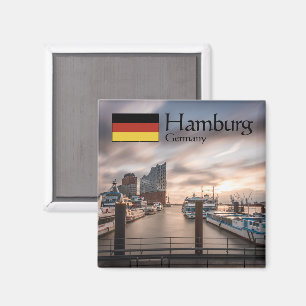 Imã Lembrança de Hamburgo
