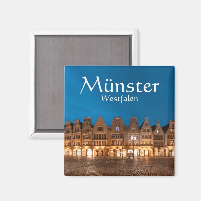 Imã Lembrança de Münster (Front/Back)
