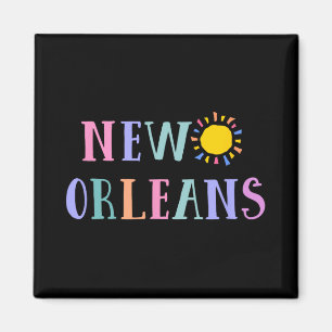Imã Lembrança de Nova Orleans para Homens Mulheres Men