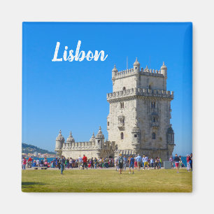 Imã Lembrança de Portugal da torre de Lisboa Belém