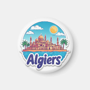Imã Lembrança de viagem de Argel Argélia para amantes