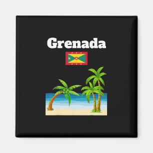 Imã Lembrança de viagem de Granada Bandeira Granadina 