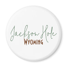 Lembrança de viagem de Jackson Hole, Wyoming