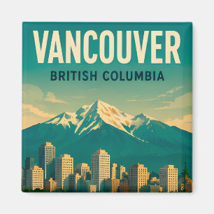 Imã Lembrança de Viagem Vancouver Canadá