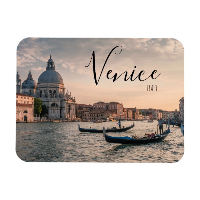 Ímã Lembrança de Viagem Veneza Itália (Horizontal)