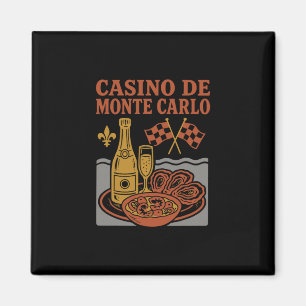 Imã Lembrança do Casino De Monte Carlo Mônaco Comida E
