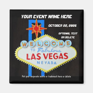 Imã Lembrança do evento especial de Las Vegas