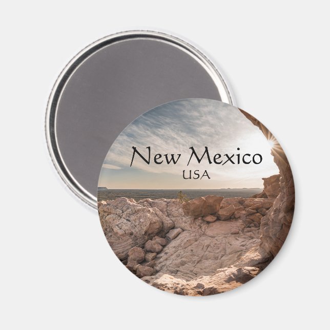 Imã Lembrança do Novo México  (Front/Back)