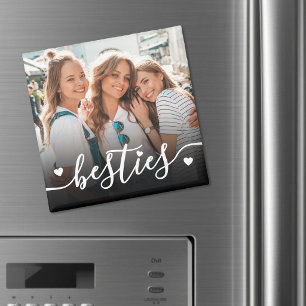 Imã Lembrança Personalizada com Foto dos Melhores Amig