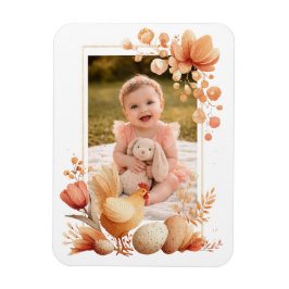 Ímã Lembrança Personalizada de Foto de Páscoa