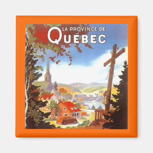 IMÃ LEMBRANÇA QUEBEQUE CANADÁ DAS VIAGENS VINTAGE DO