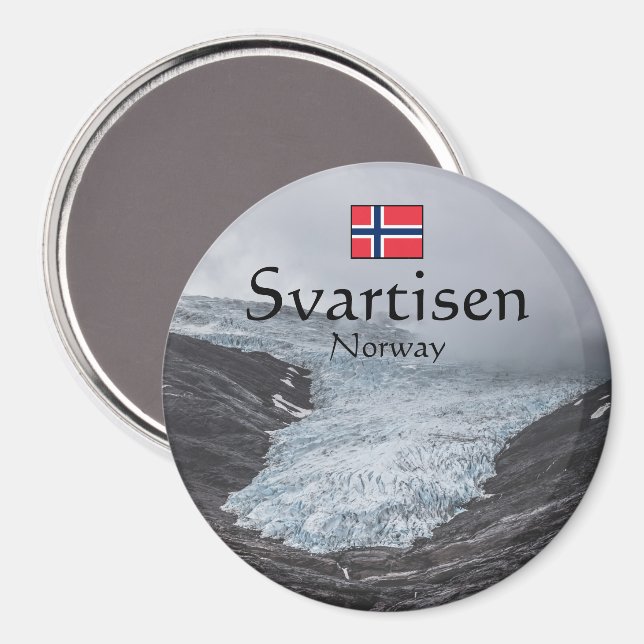 Imã Lembrança Svartisen (Front/Back)