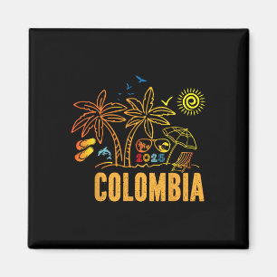 Imã Lembranças da Colômbia Férias 2025 Viagem em Famíl