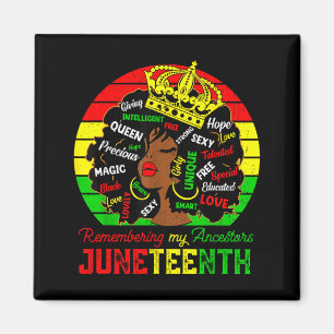 Imã Lembrando ancestrais juneteenth celebra negro