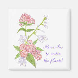 Imã Lembre-se de aquecer o ímã das plantas