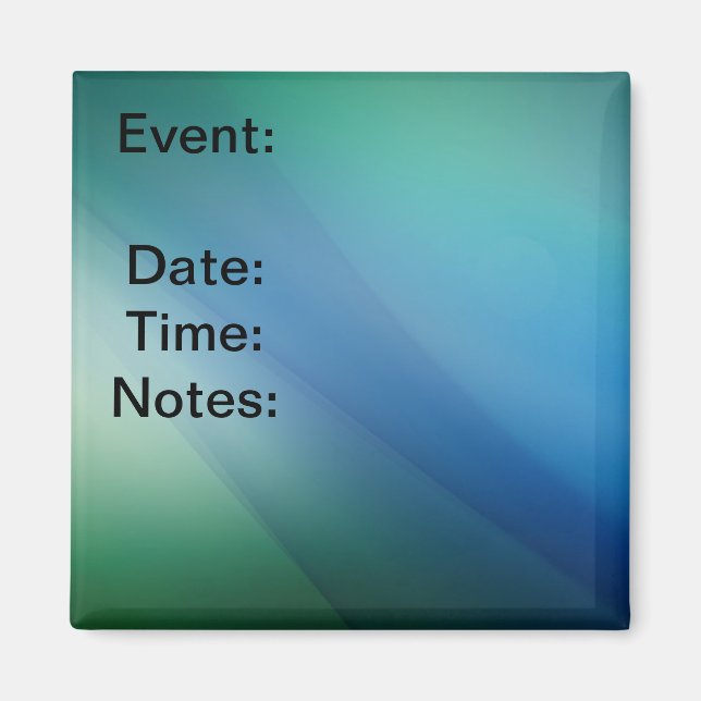 Imã Lembre-Se Disso! Íman (Frente)