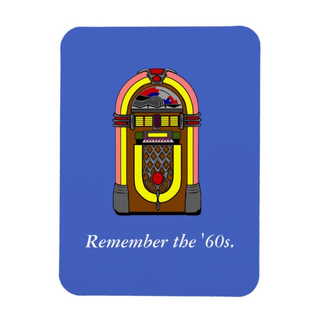Ímã Lembre-se dos anos 60 (Vertical)