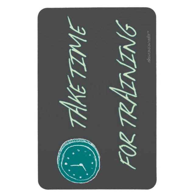 Ímã Lembre-se que Treinar Crianças vale a pena! (Vertical)