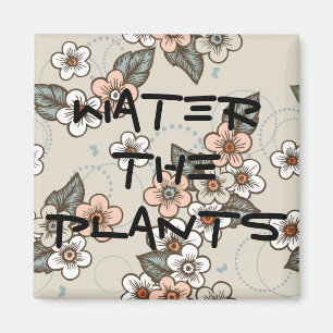 Imã Lembrete Das Plantas