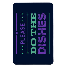 Ímã Lembrete de Loja de Texto Roxo