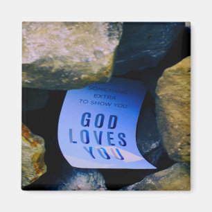Imã Lembrete do amor de Deus por você. Christian Fait