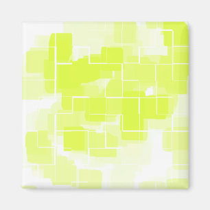 Imã "Lemon Meringue" Arte Geométrica