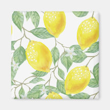 Lemon Refrigerator Magnet
