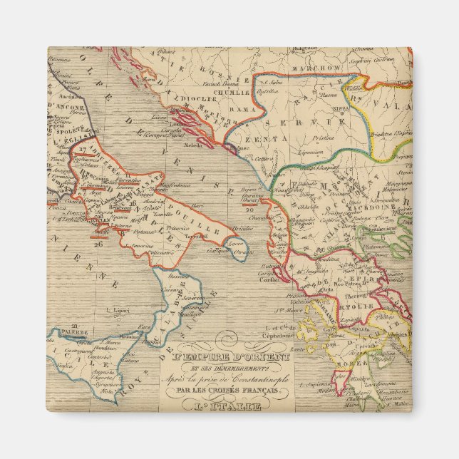 Imã L'Empire d'Orient, Itália, 1200 a 1300 (Frente)