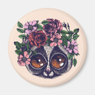 Imã Lemur floral doce
