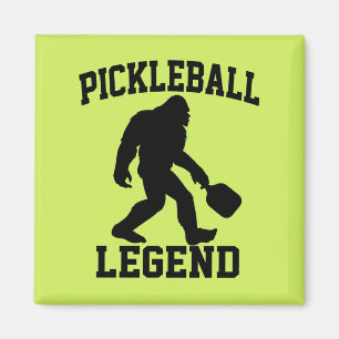 Imã Lenda do Pickleball Bigfoot Engraçado