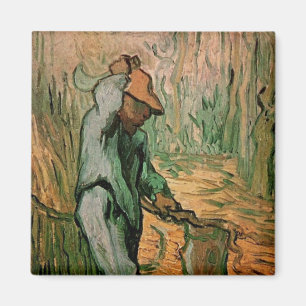 Imã Lenhador (após Millet) por Vincent van Gogh