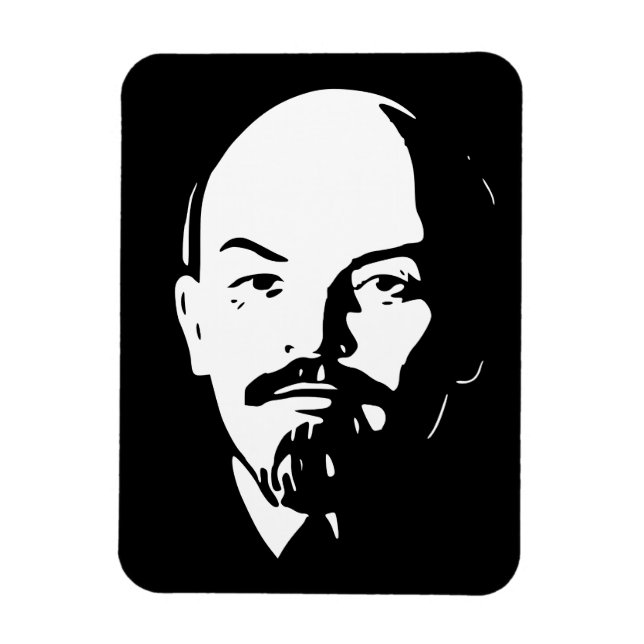 Ímã Lenin, URSS, CCCP, União Soviética, Comunismo (Vertical)