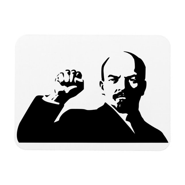 Ímã Lenin, URSS, CCCP, União Soviética, Comunismo (Horizontal)