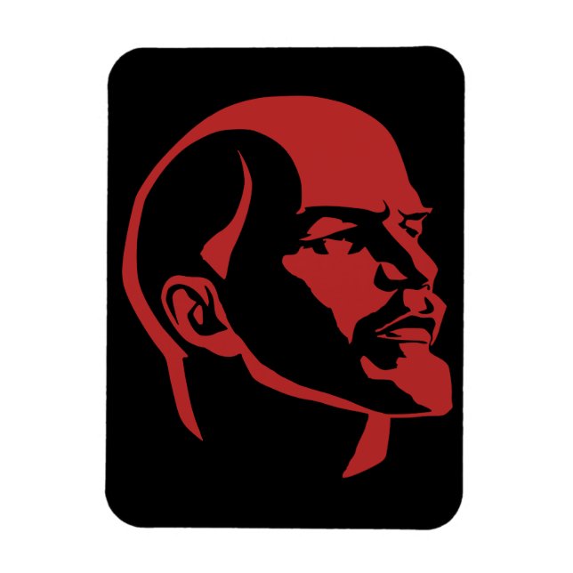 Ímã Lenin, URSS, CCCP, União Soviética, Comunismo (Vertical)